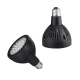 Lampadina LED PAR30 40W Nera - COB SpotLight E27 - IP20 - Fascio Luminoso 38°