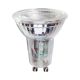 Lampadina LED Gu10 5w 230V in Vetro Luce Calda 2800K - Megaman