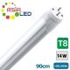 Tubo LED T8 14w 90cm Opaco | Alimentazione Bilaterale - Asia Led