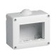 Cassetta 3 Moduli da Parete Idrobox IP40 Compatibile Bticino Living Light - TOT