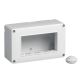 Cassetta 4 Moduli da Parete Esterna Idrobox IP40 Compatibile Living Light - TOT