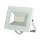 Faro LED SMD 20w E-Series Ultra Slim Da Esterno Corpo Bianco - Luce Calda 3000k