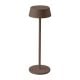 Lampada LED da Tavolo 2W Touch USB C - Dimmerabile 3000K Colore Corten - V-Tac