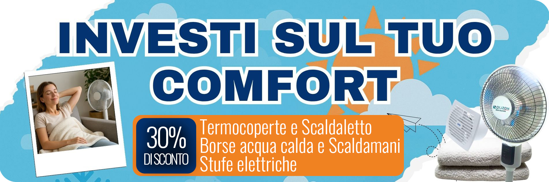 30% di sconto sul riscaldamento